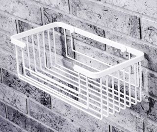 WasserKRAFT K-711WHITE Полка металлическая